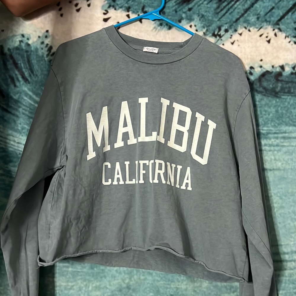 pacsun john galt malibu cali long sleeve t-shirt